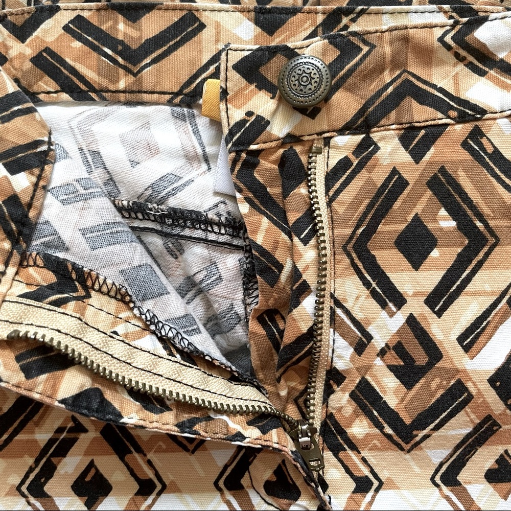 Ruby Rd Tribe Vibes Ombr Tribal Pattern Pants - image 6